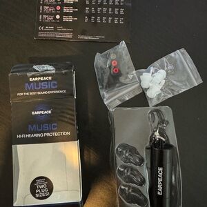 Earpeace earplugs - $30 brand new